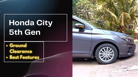 Honda City 4th Gen Ground Clearance, Boot Space.